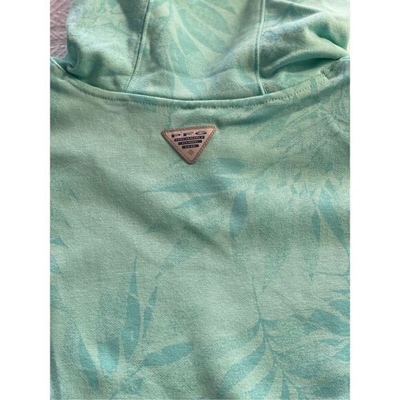 COLUMBIA Women’s SMALL PFG Slack Water French Terry Hoodie - Picture 9 of 14